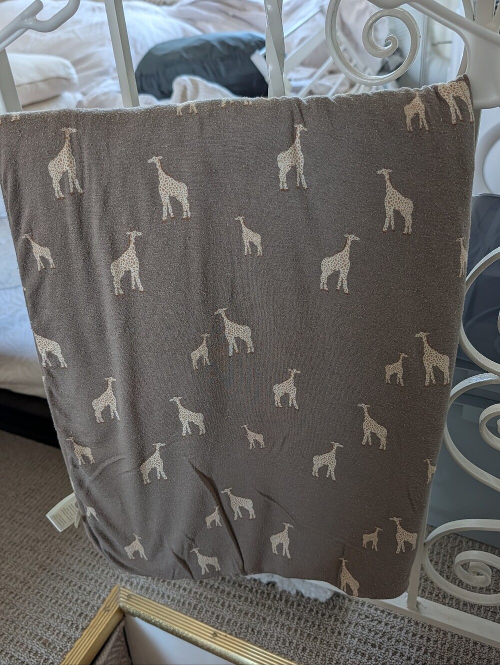 Gunamuna cloud blanket mini, 2.5 TOG, giraffe maple, for kids